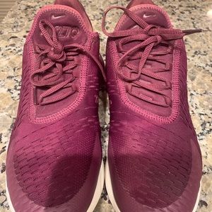 Maroon Women’s Nike Air Max’s